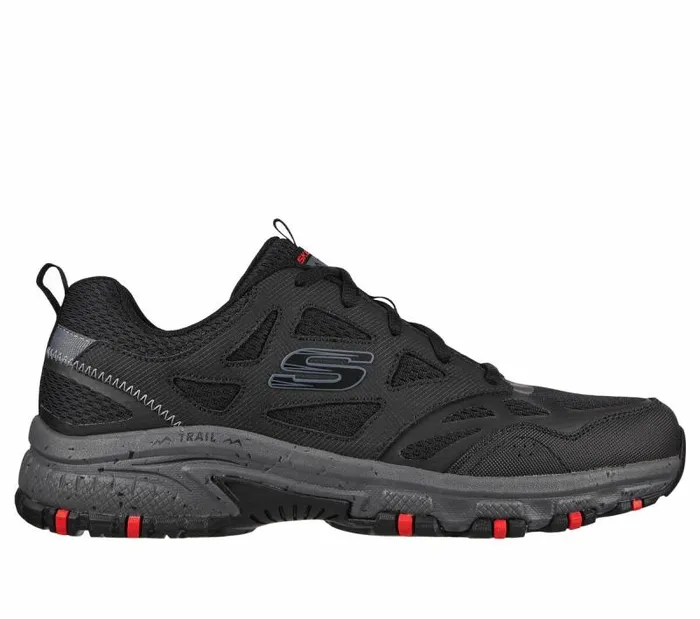 Skechers Hillcrest Black Charcoal Men Lace Up