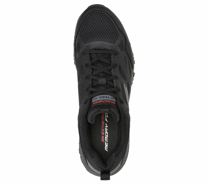 Skechers Hillcrest Black Charcoal Men Lace Up Skechers Hillcrest Black Charcoal Men Lace Up