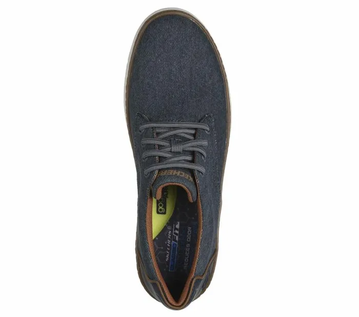Skechers Hyland 8211 Ratner Navy Men Lace Up Skechers Hyland 8211 Ratner Navy Men Lace Up