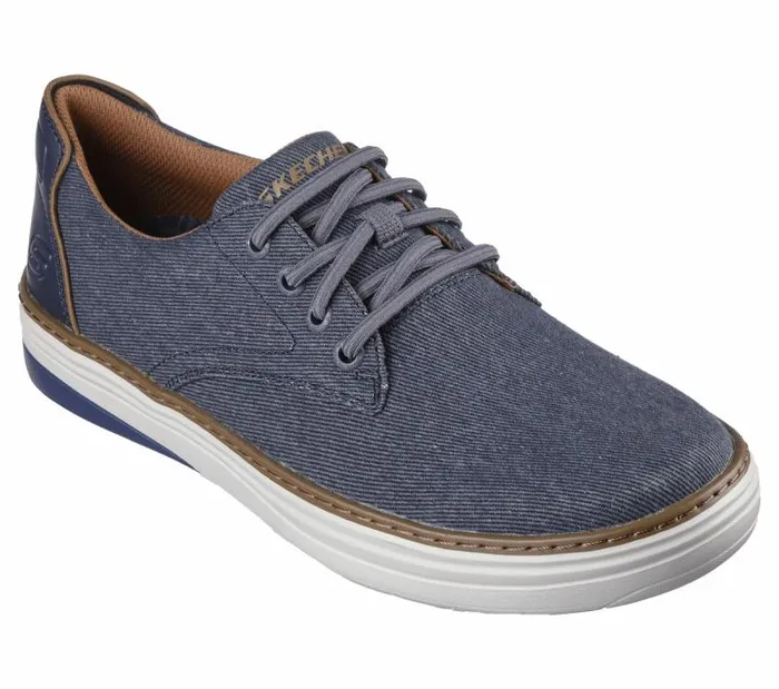 Skechers Hyland 8211 Ratner Navy Men Lace Up Skechers Hyland 8211 Ratner Navy Men Lace Up