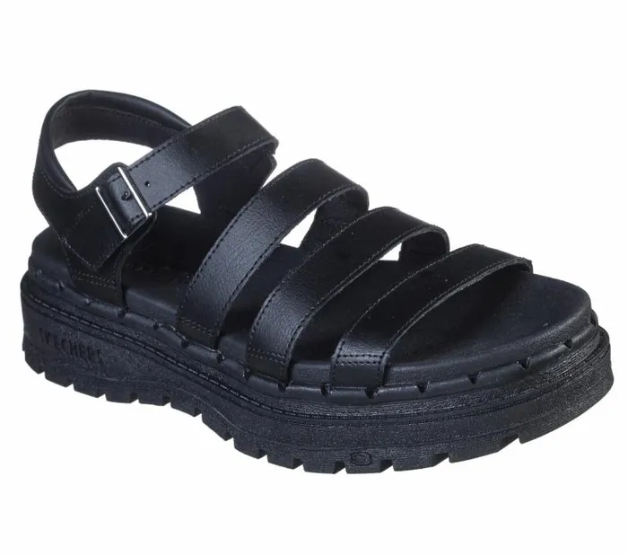 Skechers Jammers 8211 Poppin039 Black Women Sandals Skechers Jammers 8211 Poppin039 Black Women Sandals