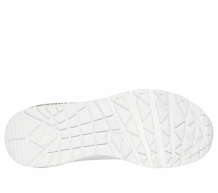 Skechers Jen Stark Uno 8211 Mini Drip White Multi Women Athletic Sneakers