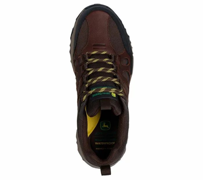 Skechers John Deere Relaxed Fit Terraform 8211 Dunlow Red Brown Men Boots