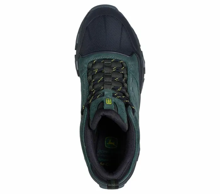 Skechers John Deere Terrabite Trekker 8211 Ridgecrest Dark Green Men Boots