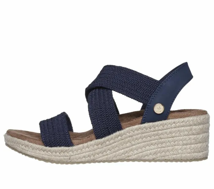 Skechers Martha Stewart Arch Fit Beverlee 8211 Brentwood Navy Women Sandals Skechers Martha Stewart Arch Fit Beverlee 8211 Brentwood Navy Women Sandals