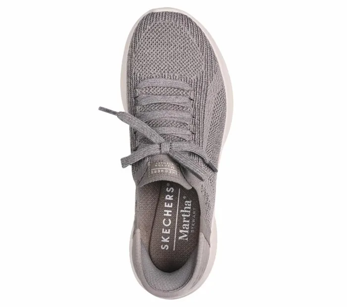Skechers Martha Stewart X Skechers Slipins Ultra Flex 3 Taupe Women Athletic Sneakers Skechers Martha Stewart X Skechers Slipins Ultra Flex 3 Taupe Women Athletic Sneakers
