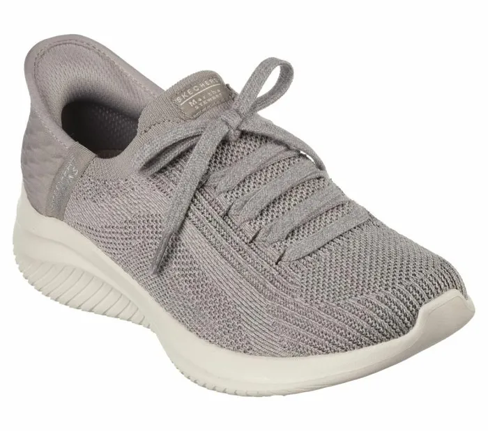 Skechers Martha Stewart X Skechers Slipins Ultra Flex 3 Taupe Women Athletic Sneakers Skechers Martha Stewart X Skechers Slipins Ultra Flex 3 Taupe Women Athletic Sneakers