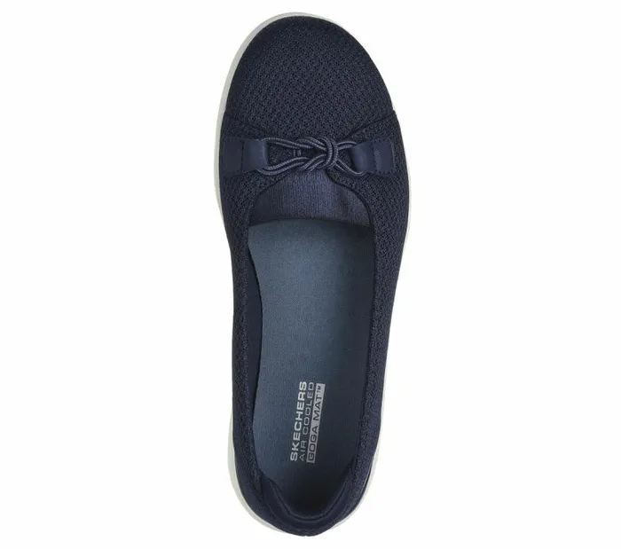 Skechers OntheGO Flex 8211 Peony Navy White Women Flats Skechers OntheGO Flex 8211 Peony Navy White Women Flats