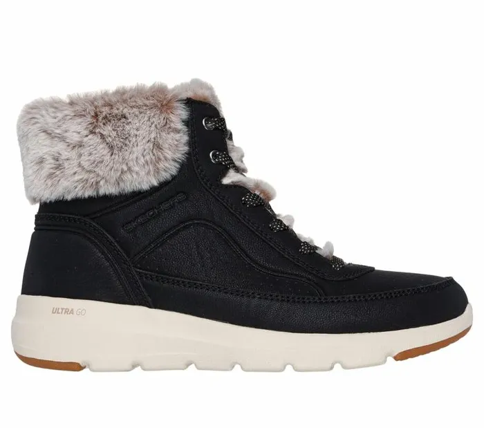 Skechers OntheGO Glacial Ultra 8211 Mountain Muse Black Women Boots