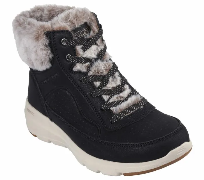 Skechers OntheGO Glacial Ultra 8211 Mountain Muse Black Women Boots Skechers OntheGO Glacial Ultra 8211 Mountain Muse Black Women Boots
