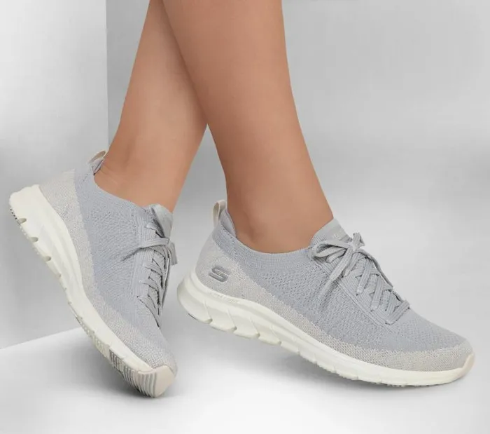 Skechers Pure Flex 8211 Pulse Gray Women Casual Sneakers Skechers Pure Flex 8211 Pulse Gray Women Casual Sneakers