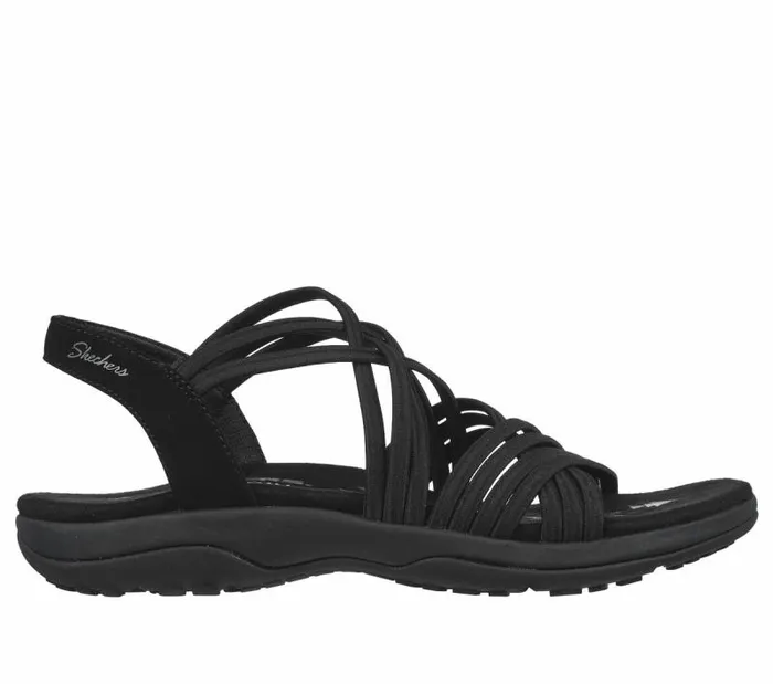 Skechers Reggae Slim 8211 Sunnyside Black Women Sandals