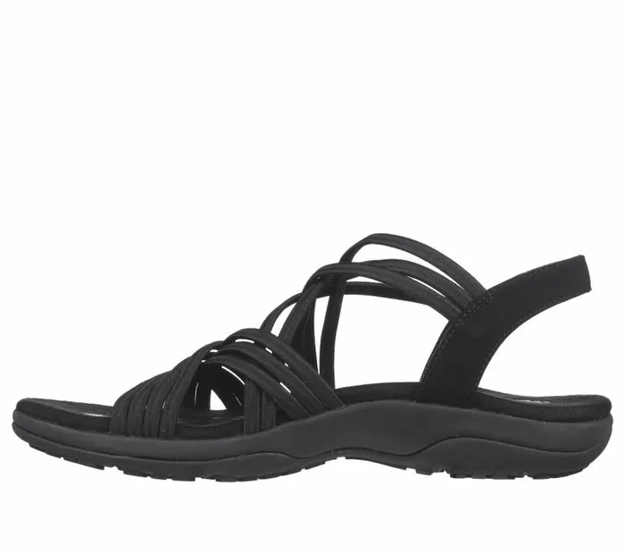 Skechers Reggae Slim 8211 Sunnyside Black Women Sandals Skechers Reggae Slim 8211 Sunnyside Black Women Sandals