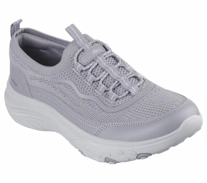 Skechers Relaxed Fit Breathe Easier 8211 Suits Her Gray Women SlipOns Skechers Relaxed Fit Breathe Easier 8211 Suits Her Gray Women SlipOns