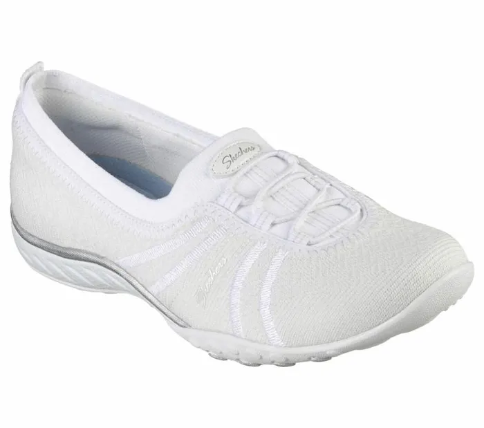 Skechers Relaxed Fit BreatheEasy 8211 Simple Pleasure White Women Casual Sneakers Skechers Relaxed Fit BreatheEasy 8211 Simple Pleasure White Women Casual Sneakers