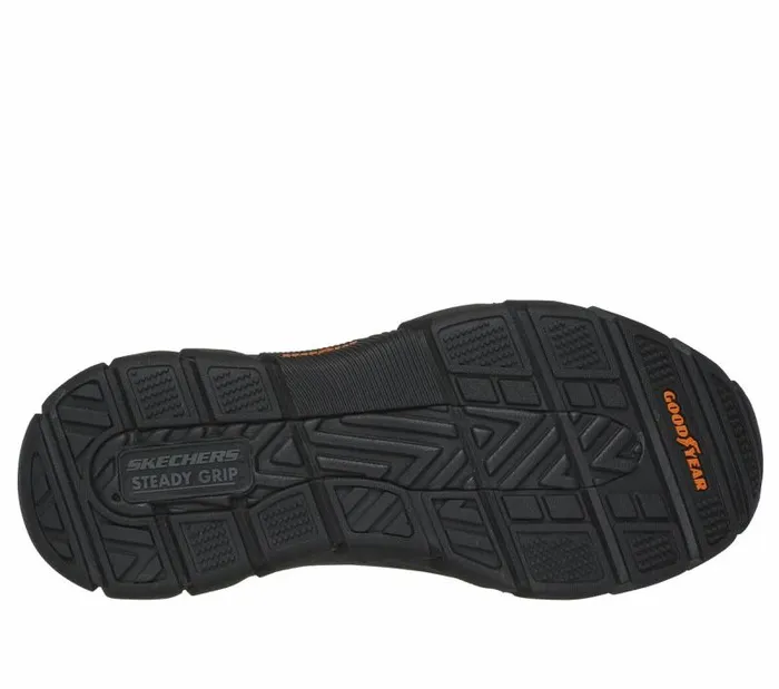 Skechers Relaxed Fit Respected 8211 Evanston Red Brown Men Boots