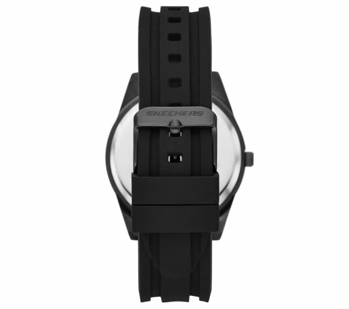 Skechers Reseda 3 Hand Sili Watch Black WomenMen Watches Skechers Reseda 3 Hand Sili Watch Black WomenMen Watches