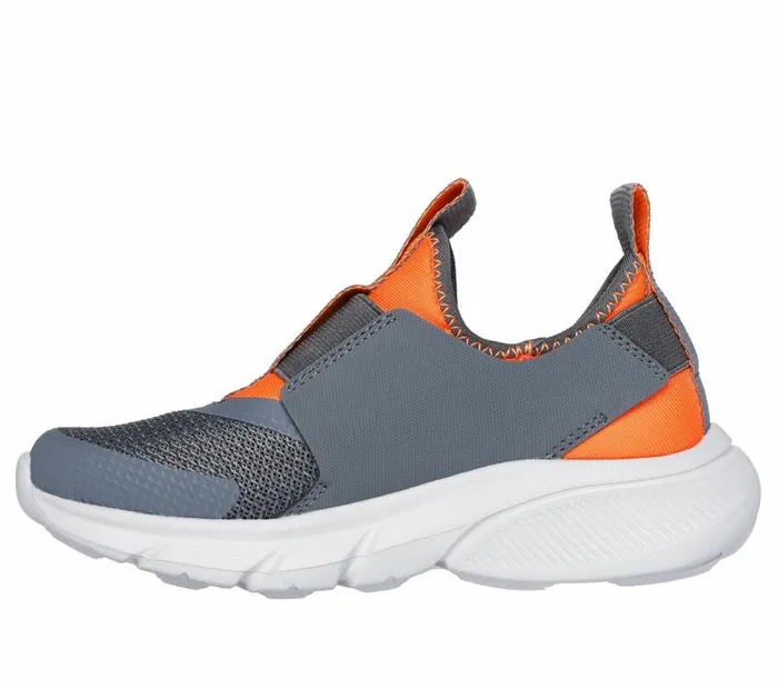 Skechers Skech Fast 8211 Reczo Charcoal Orange Kids Athletic Shoes and Sneakers Skechers Skech Fast 8211 Reczo Charcoal Orange Kids Athletic Shoes and Sneakers
