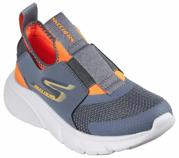 Skechers Skech Fast 8211 Reczo Charcoal Orange Kids Athletic Shoes and Sneakers Skechers Skech Fast 8211 Reczo Charcoal Orange Kids Athletic Shoes and Sneakers