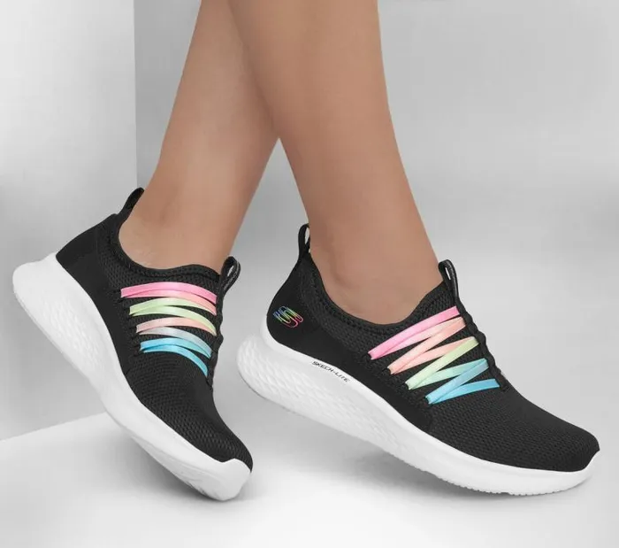 Skechers SkechLite Pro 8211 Fresh Black Multi Women Athletic Sneakers Skechers SkechLite Pro 8211 Fresh Black Multi Women Athletic Sneakers