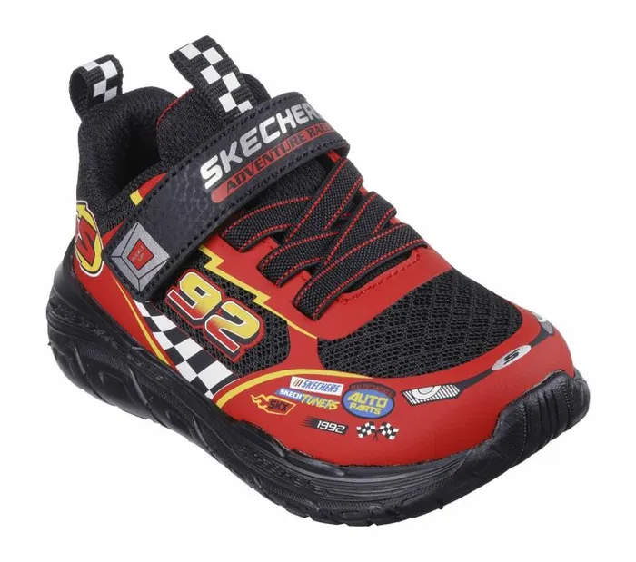 Skechers Skech Tracks Black Red Kids Athletic Shoes and Sneakers Skechers Skech Tracks Black Red Kids Athletic Shoes and Sneakers