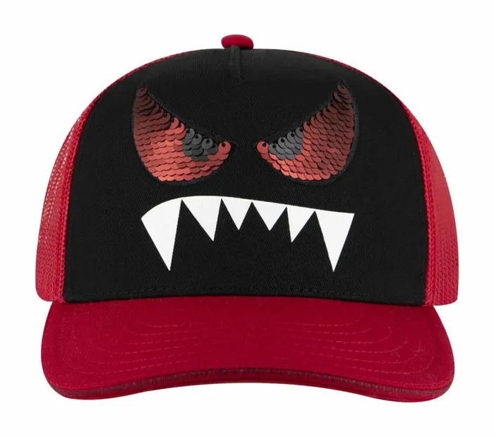 Skechers Skechers Monster Eyes Trucker Hat Red WomenMen Hats Skechers Skechers Monster Eyes Trucker Hat Red WomenMen Hats