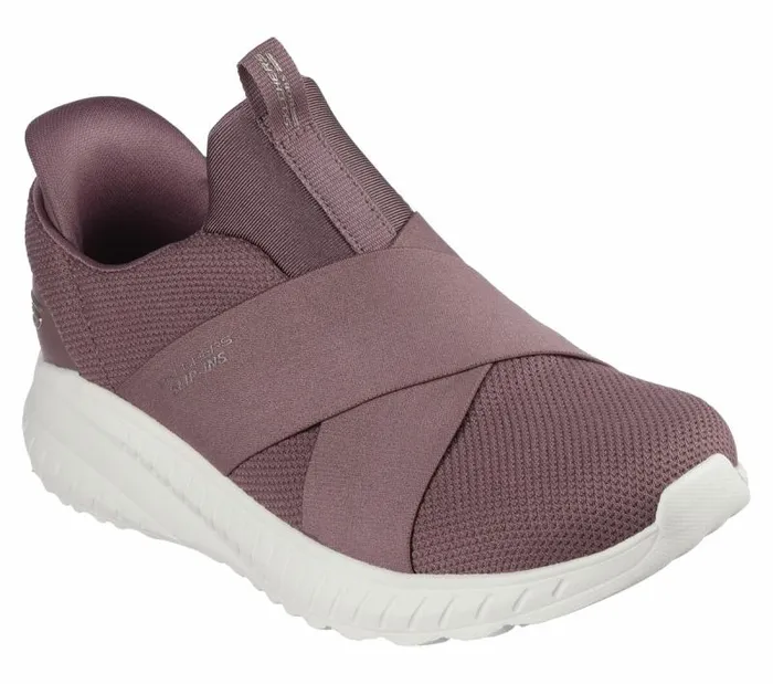 Skechers Skechers Slipins BOBS Sport Squad Chaos Mauve Women Casual Sneakers