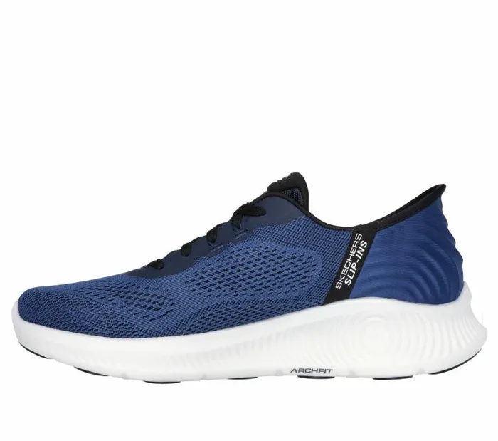 Skechers Skechers Slipins GO WALK Anywhere 8211 Worldwide Blue Men Athletic Sneakers