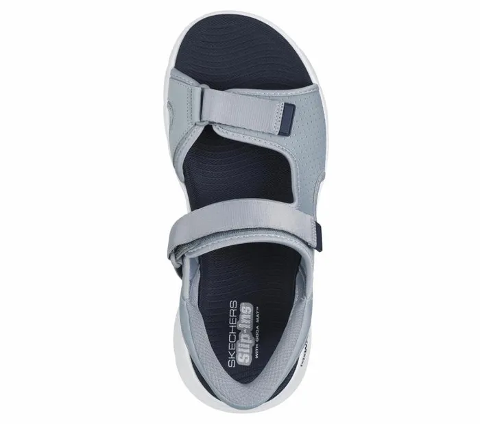 Skechers Skechers Slipins GO WALK Flex SD 8211 Easy Entry Gray Navy Men Hands Free Slipins
