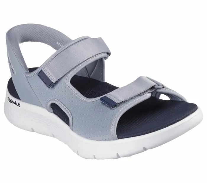 Skechers Skechers Slipins GO WALK Flex SD 8211 Easy Entry Gray Navy Men Hands Free Slipins