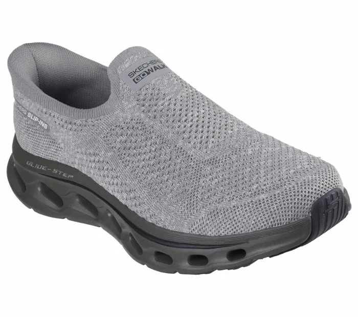 Skechers Skechers Slipins GO Walk GlideStep 20 8211 Caleb Gray Men Athletic Sneakers