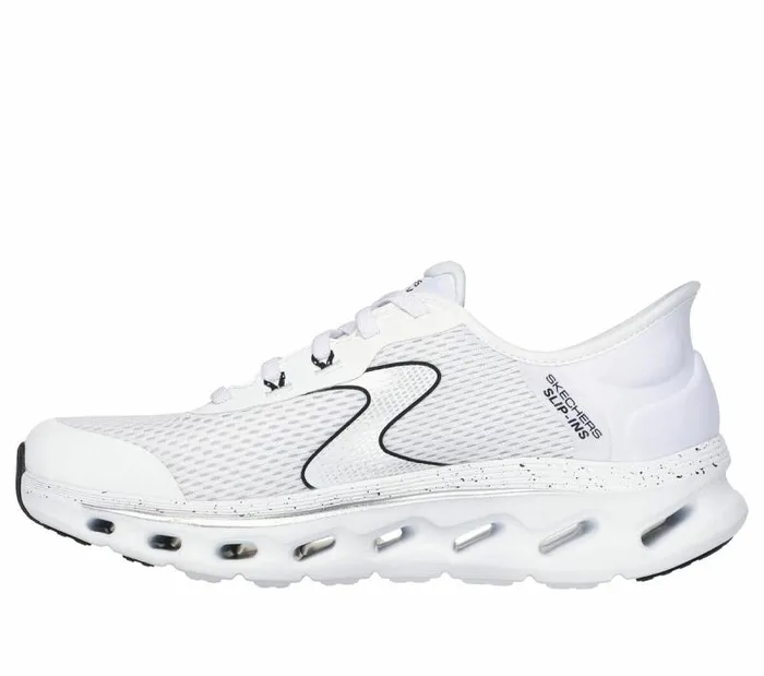 Skechers Skechers Slipins GO WALK GlideStep 20 White Black Women Athletic Sneakers
