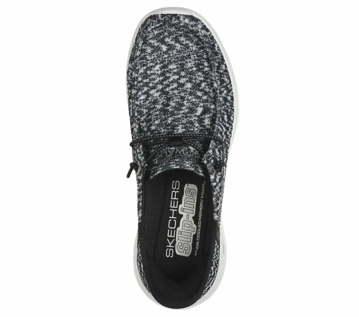 Skechers Skechers Slipins GO WALK Joy 8211 Halen Black White Women Casual Sneakers