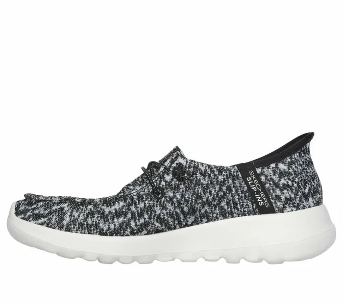 Skechers Skechers Slipins GO WALK Joy 8211 Halen Black White Women Casual Sneakers