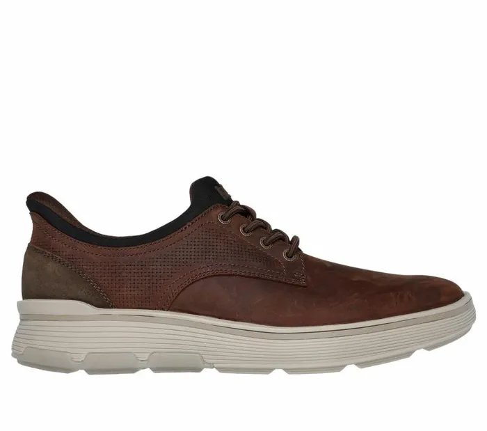 Skechers Skechers Slipins Mark Nason Casual Glide Cell 8211 Duncan Red Brown Men Casual Sneakers Skechers Skechers Slipins Mark Nason Casual Glide Cell 8211 Duncan Red Brown Men Casual Sneakers