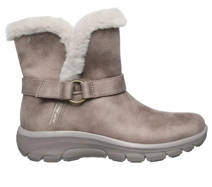 Skechers Skechers Slipins Relaxed Fit Easy Going 8211 Dreamers Move Dark Taupe Women Boots Skechers Skechers Slipins Relaxed Fit Easy Going 8211 Dreamers Move Dark Taupe Women Boots