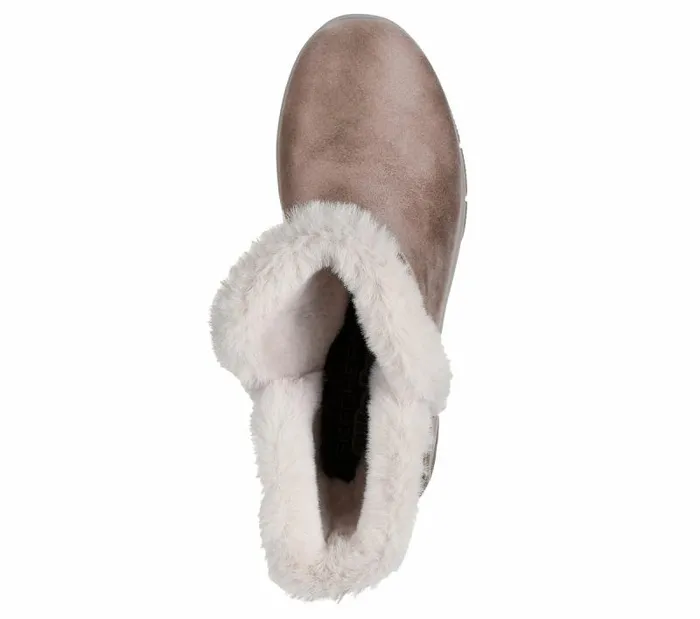 Skechers Skechers Slipins Relaxed Fit Easy Going 8211 Dreamers Move Dark Taupe Women Boots