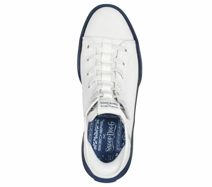 Skechers Skechers Slipins Snoop One 8211 OG Tela White Navy Men Casual Sneakers