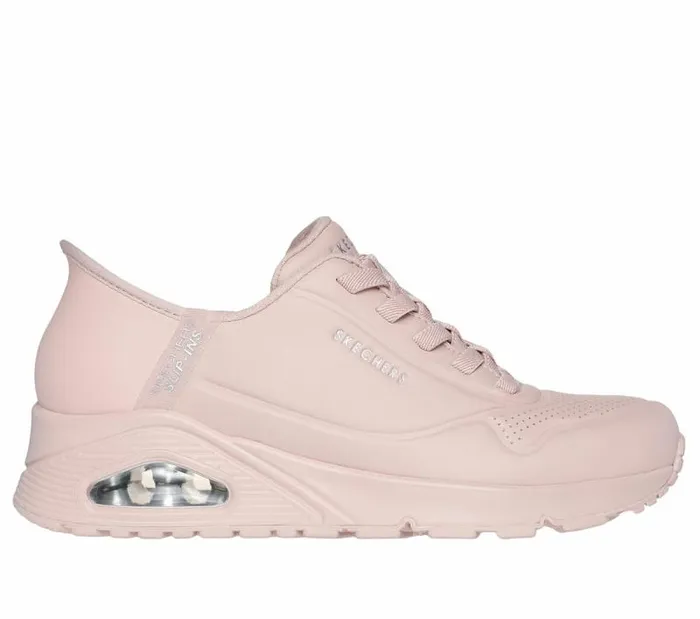 Skechers Skechers Slipins Uno 8211 Easy Air Blush Pink Women Casual Sneakers