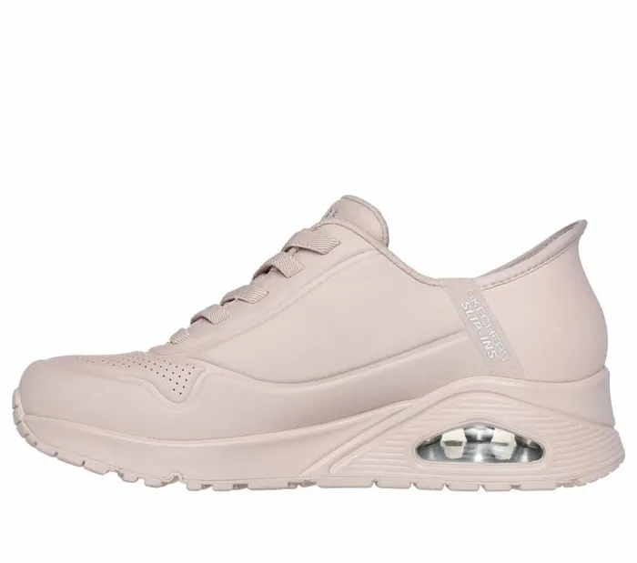Skechers Skechers Slipins Uno 8211 Easy Air Blush Pink Women Casual Sneakers