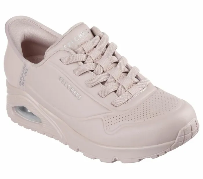 Skechers Skechers Slipins Uno 8211 Easy Air Blush Pink Women Casual Sneakers