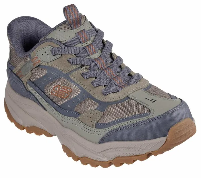 Skechers Skechers Slipins Vigor AT Olive Gray Men Athletic Sneakers