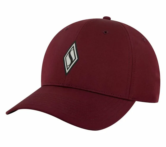 Skechers SKECHWEAVE Diamond Snapback Hat Dark Brown WomenMen Hats