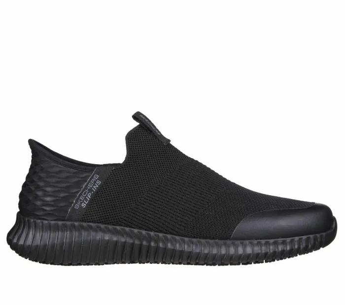 Skechers SlipIns Work Cessnock 8211 RylindSR Black Men Hands Free Slipins