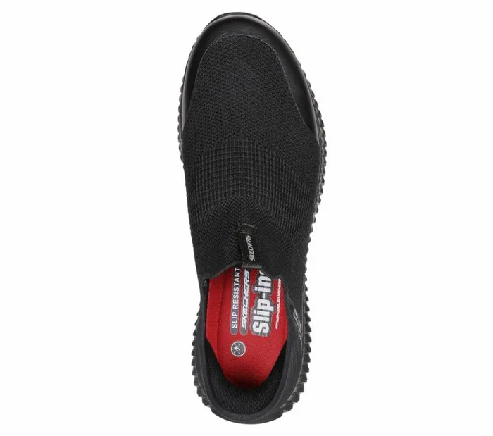 Skechers SlipIns Work Cessnock 8211 RylindSR Black Men Hands Free Slipins