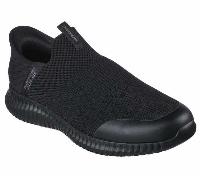 Skechers SlipIns Work Cessnock 8211 RylindSR Black Men Hands Free Slipins