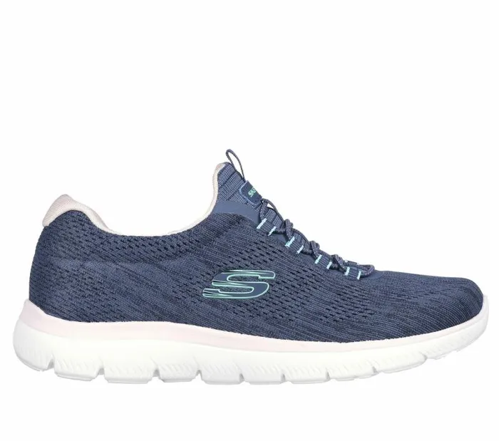 Skechers Summits 8211 Fun Flair Navy Multi Women Athletic Sneakers