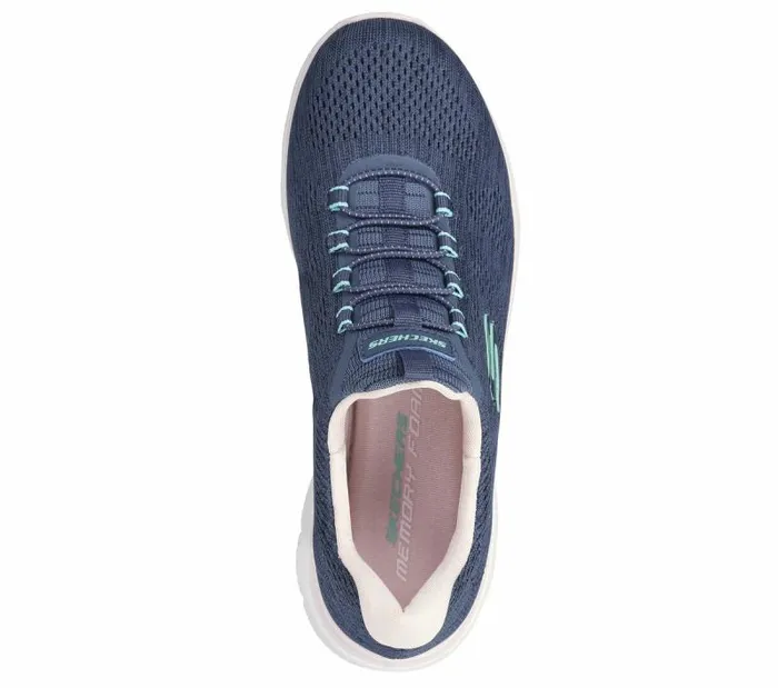 Skechers Summits 8211 Fun Flair Navy Multi Women Athletic Sneakers Skechers Summits 8211 Fun Flair Navy Multi Women Athletic Sneakers