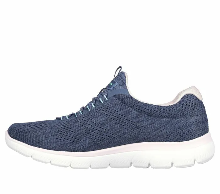Skechers Summits 8211 Fun Flair Navy Multi Women Athletic Sneakers Skechers Summits 8211 Fun Flair Navy Multi Women Athletic Sneakers
