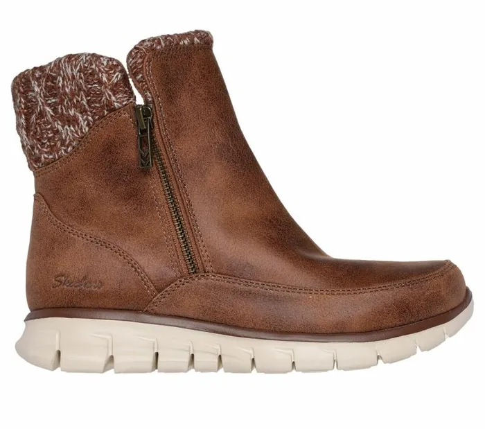 Skechers Synergy 8211 Lovely Collab Brown Women Boots